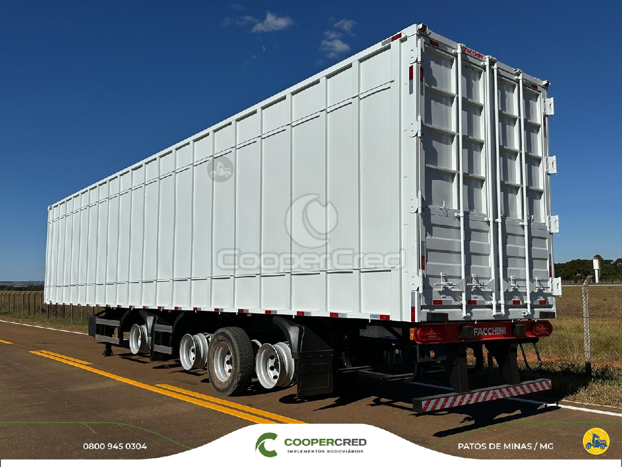 CARRETA SEMI-REBOQUE CAVAQUEIRA Cooper Cred Implementos Rodoviários MG PATOS DE MINAS MINAS GERAIS MG